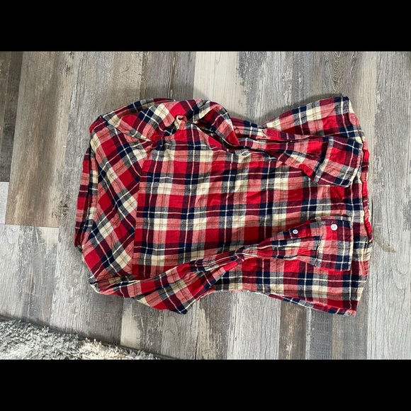 Rustic Outfitters Plaid Button Down NWT - Picture 5 of 9